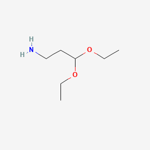 Chemical structure of 1-Amino-3,3-diethoxypropane