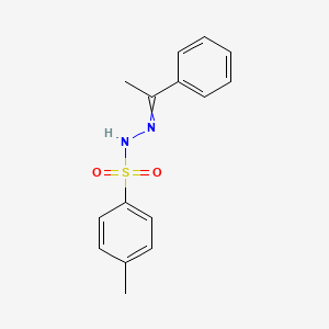Chemical structure of Acetophenone p-Toluenesulfonylhydrazone