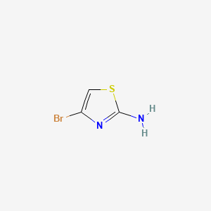 Chemical structure of 2-Amino-4-bromothiazole