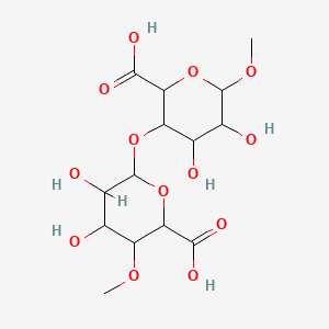 Chemical structure of AMMONIUM ALGINATE