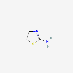 Chemical structure of 2-Amino-2-thiazoline
