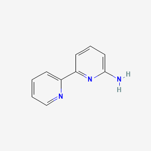 Chemical structure of 6-Amine-2,2'-bipyridin