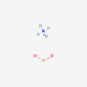 Chemical structure of Ammonium hypophosphite