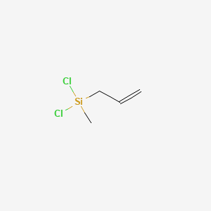 Chemical structure of Allyl(dichloro)methylsilane