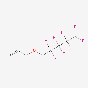 Chemical structure of Allyl 2,2,3,3,4,4,5,5-octafluoropentyl ether