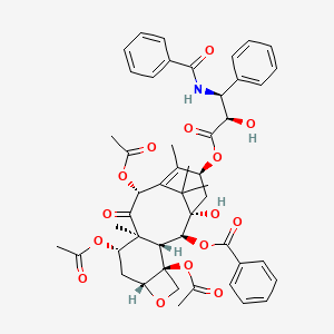 Chemical structure of 7-Acetyltaxol