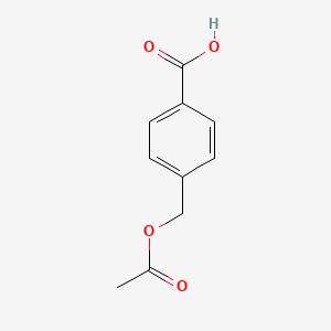 Chemical structure of 4-(Acetoxymethyl)benzoic acid
