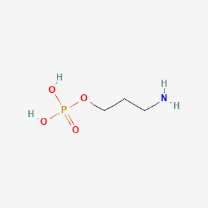 Chemical structure of 3-Aminopropyl Monophosphate