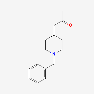 Chemical structure of 4-Acetonyl-1-benzylpiperidine