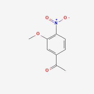 Chemical structure of 4-Acetyl-2-methoxynitrobenzene