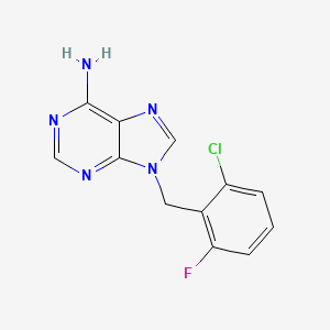 Chemical structure of Arprinocid