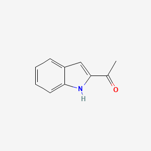 Chemical structure of 2-Acetylindole