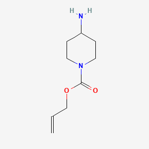 Chemical structure of Allyl 4-Aminopiperdine-1-carboxylate