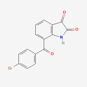 Chemical structure of AHR 11652