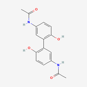Chemical structure of Acetaminophen Dimer