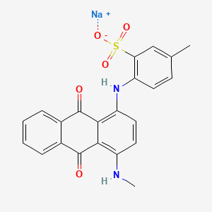 Chemical structure of Alizarin Astrol