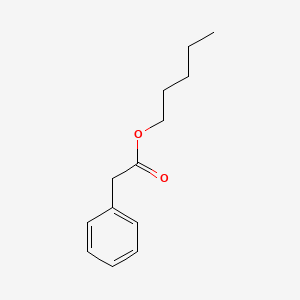 Chemical structure of Amyl Phenylacetate