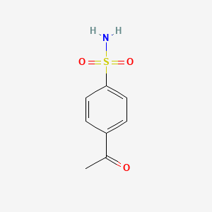 Chemical structure of 4-Acetylbenzenesulfonamide