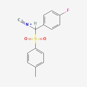 Chemical structure of alpha-(p-Toluenesulfonyl)-4-fluorobenzylisonitrile