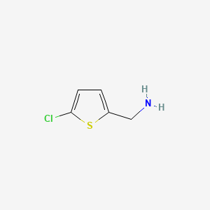 Chemical structure of 2-(Aminomethyl)-5-chlorothiophene