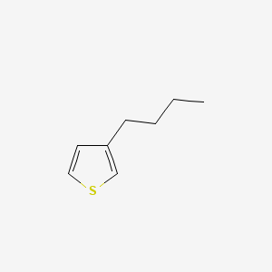 Chemical structure of 3-Butylthiophene