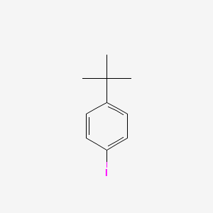 Chemical structure of 4-tert-Butyliodobenzene