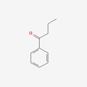 Chemical structure of Butyrophenone