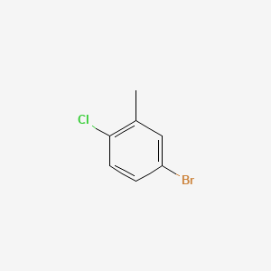 Chemical structure of 5-Bromo-2-chlorotoluene