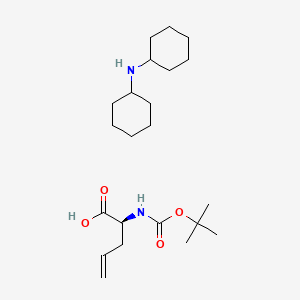 Chemical structure of Boc-allyl-Gly-OH (dicyclohexylammonium) salt