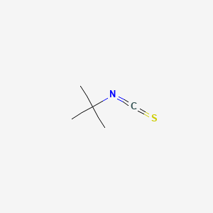 Chemical structure of tert-Butyl isothiocyanate