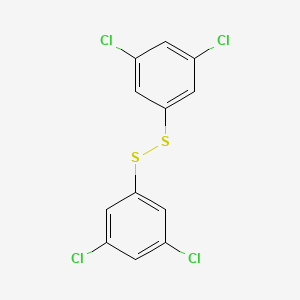 Chemical structure of Bis(3,5-dichlorophenyl) disulfide