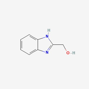 Chemical structure of 2-Benzimidazolemethanol