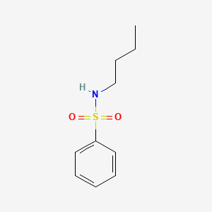 Chemical structure of N-Butylbenzenesulfonamide