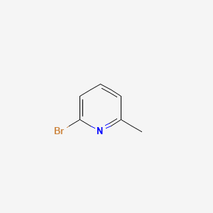 Chemical structure of 2-Bromo-6-methylpyridine