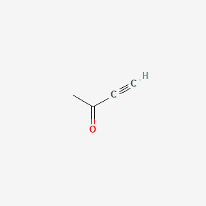 Chemical structure of Butyn-2-one