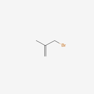 Chemical structure of 3-Bromo-2-methylpropene