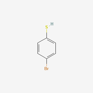 Chemical structure of 4-Bromothiophenol