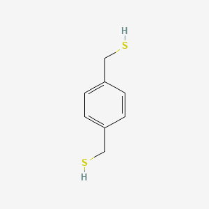 Chemical structure of 1,4-Benzenedimethanethiol