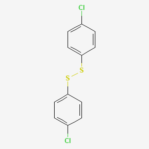 Chemical structure of 4,4′-Dichlorodiphenyl disulfide