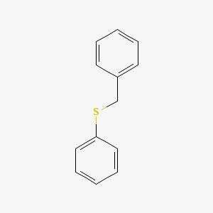 Chemical structure of Benzyl phenyl sulfide