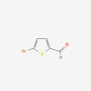 Chemical structure of 5-Bromothiophene-2-carbaldehyde