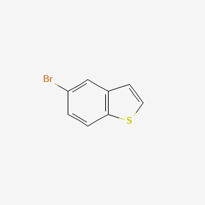 Chemical structure of 5-Bromobenzo[b]thiophene