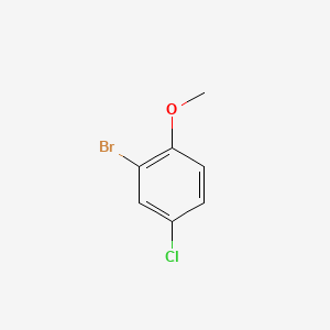 Chemical structure of 2-Bromo-4-chloroanisole