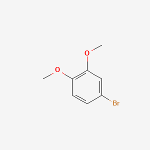 Chemical structure of 3,4-Dimethoxybromobenzene
