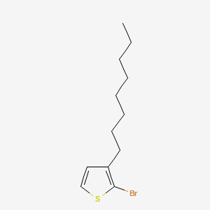 Chemical structure of 2-Bromo-3-octylthiophene