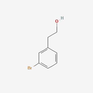 Chemical structure of 3-Bromophenethyl alcohol