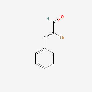 Chemical structure of α-Bromocinnamaldehyde