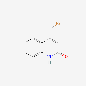 Chemical structure of 4-Bromomethyl-2(1H)-quinolinone