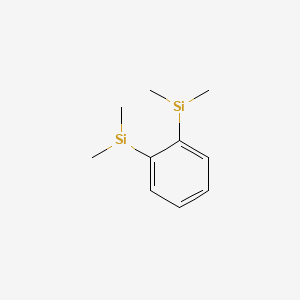 Chemical structure of 1,2-Bis(dimethylsilyl)benzene