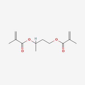 Chemical structure of 1,3-Butanediol dimethacrylate